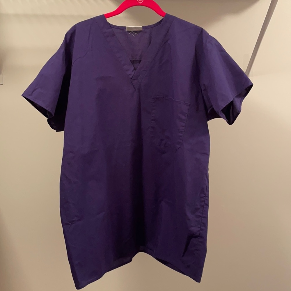 Purple Scrub Top